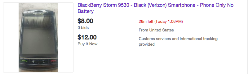 Illustration for article titled Former BlackBerry Leader Tells Weird Lie About the Storm's Return Rate